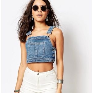 Denim Crop Top